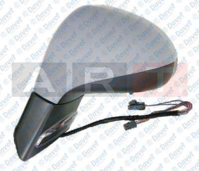 ART M012.2112 Dis Dikiz Aynasi Elektrikli Isitmali Astarli Kol Sinyalli Sol Peugeot 308 07-14